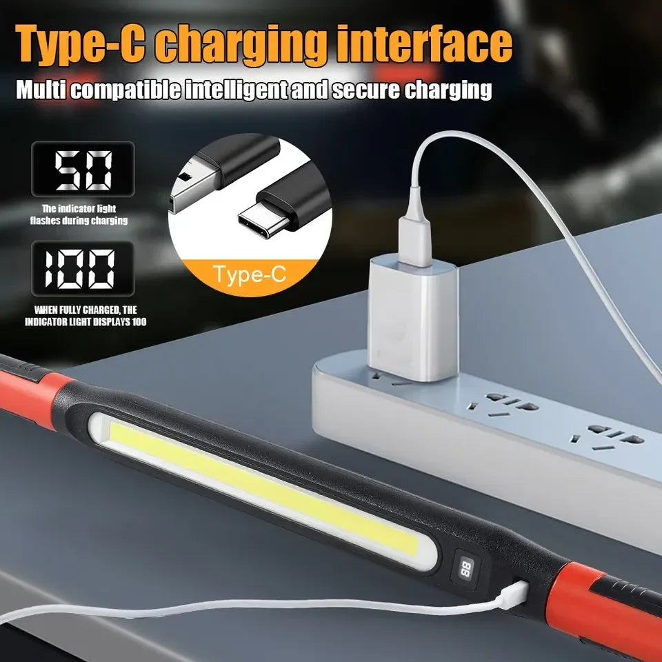 Lumen Rechargeable Work Ideal Emergency Repair Powerful Magnetic