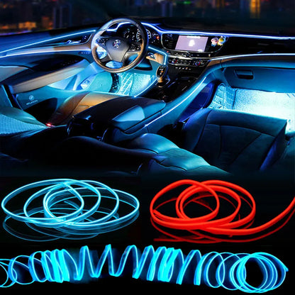 Interior Lamps Strips Atmosphere Cold Dashboard Console Ambient