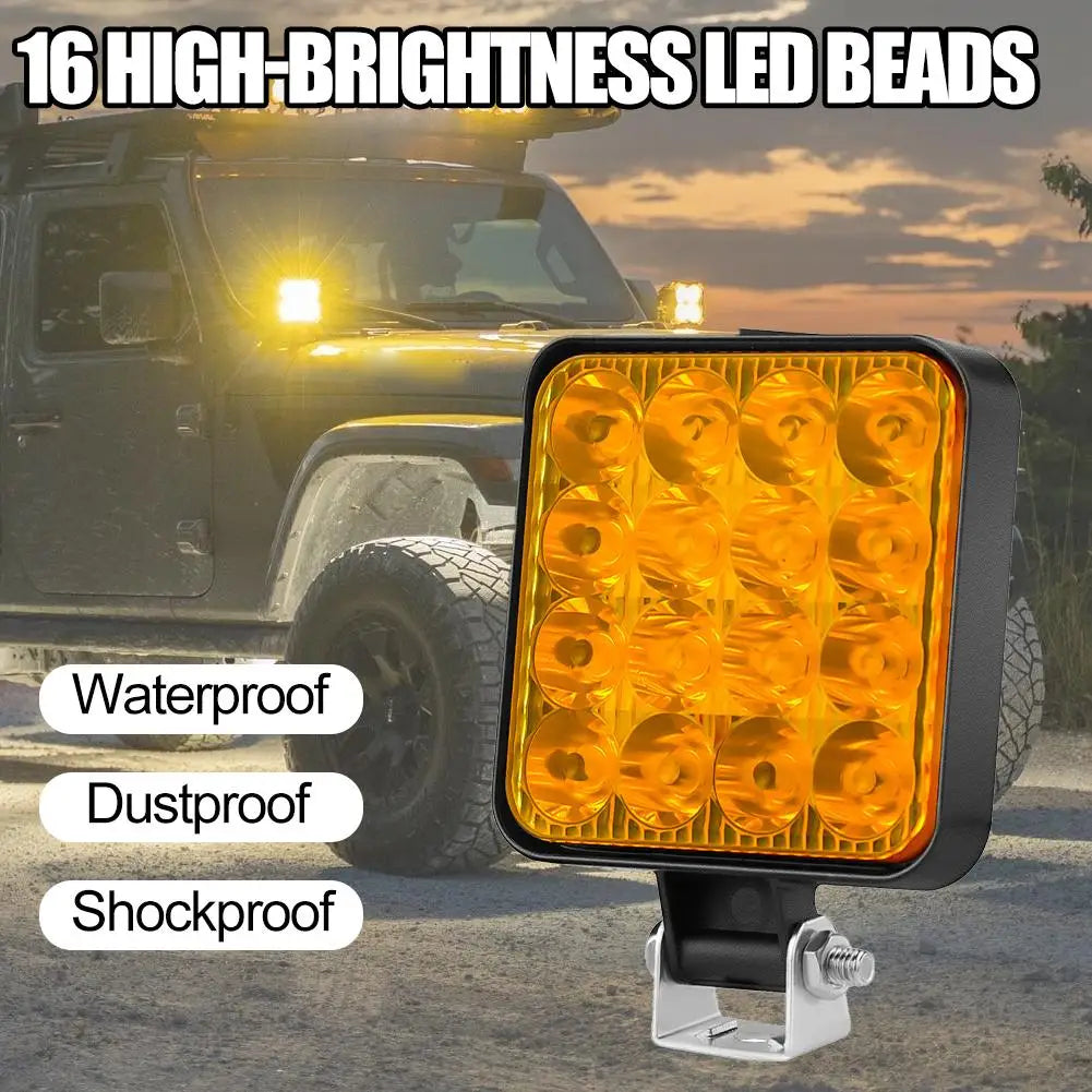 Work Brightness Neon Night Cars Truck off-road Vehicles SUV