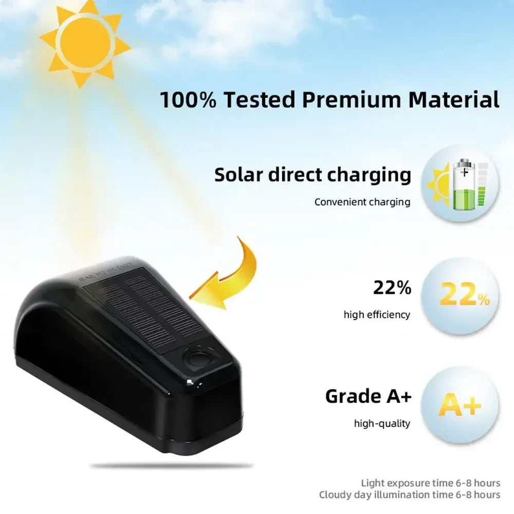 5PCS Cab Roof Marker Solar Warning Signal Lighting 5V