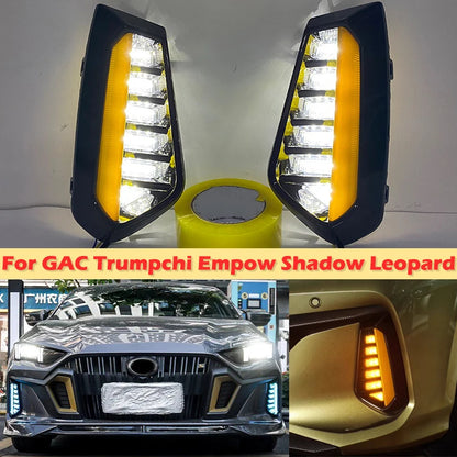 For Gac Trumpchi Empow Shadow Leopard Dinch Foglight Drl Front