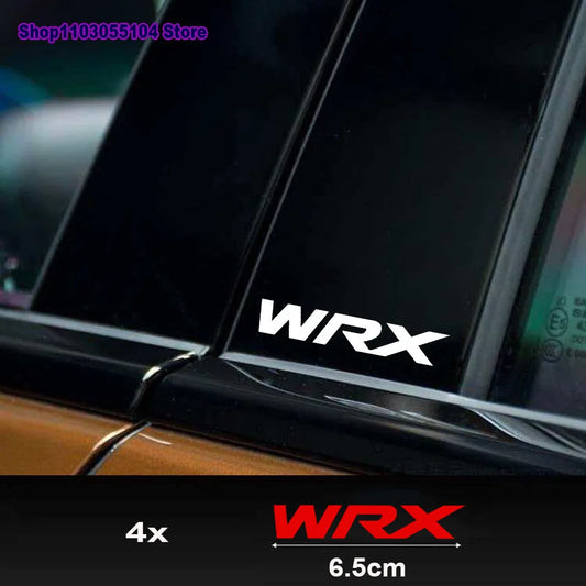For Wrx Auto Accessories 4PCS Body Stickers