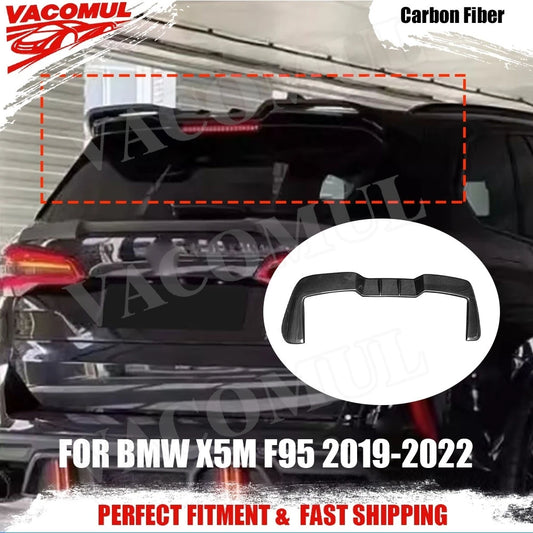 For BMW F95 X5M 2019-2023 Rear Vacomul Carbon Fiber Spoiler