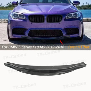 For BMW 5 Series F10 M5 2012 2016 Real Carbon Fiber Front Bumper