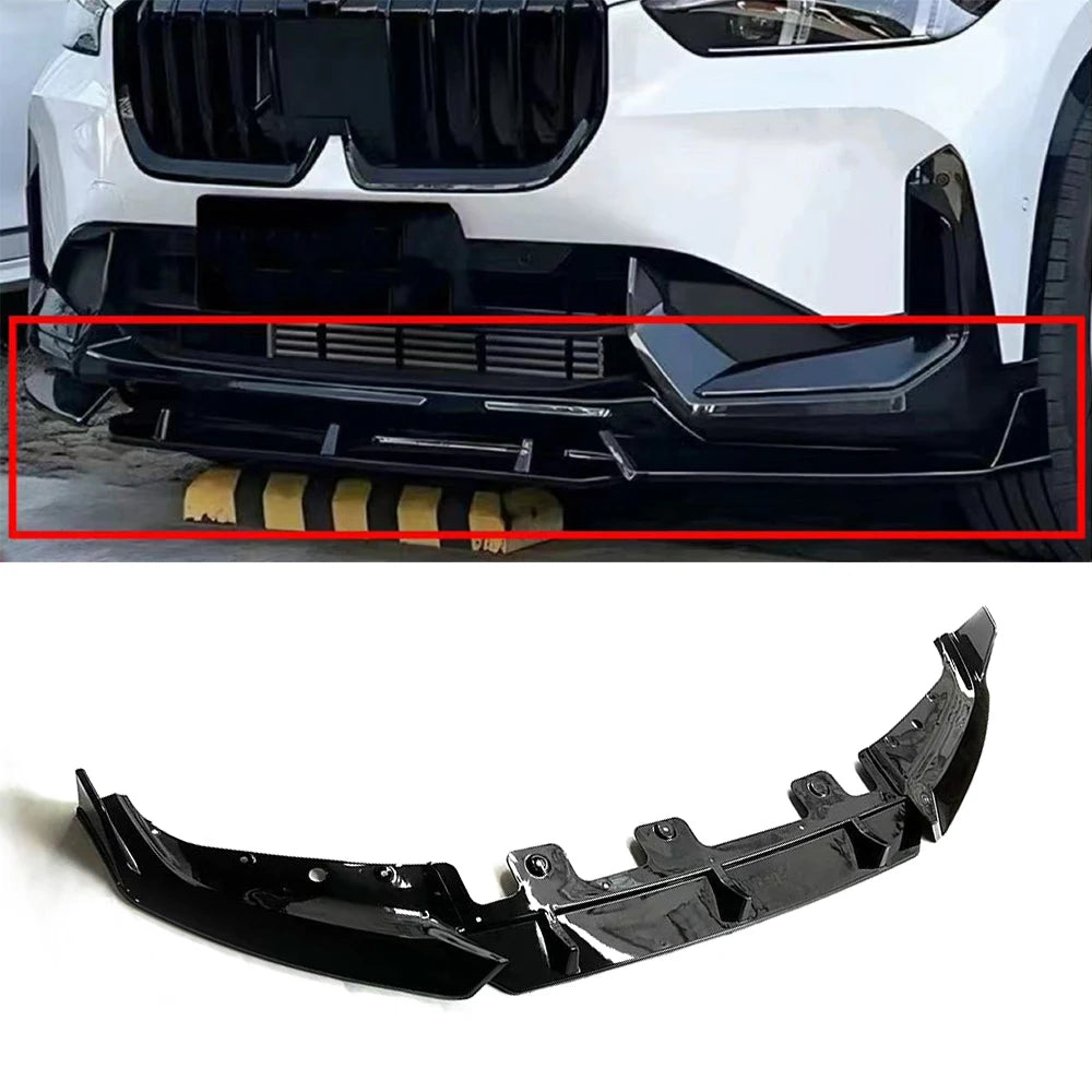 For BMW X1 U11 Standard Edition Front Bumper Splitter Lip