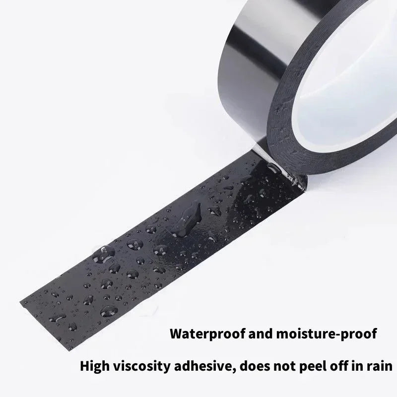 Stickers Bright Black Window Edge Protector Trim Body Door