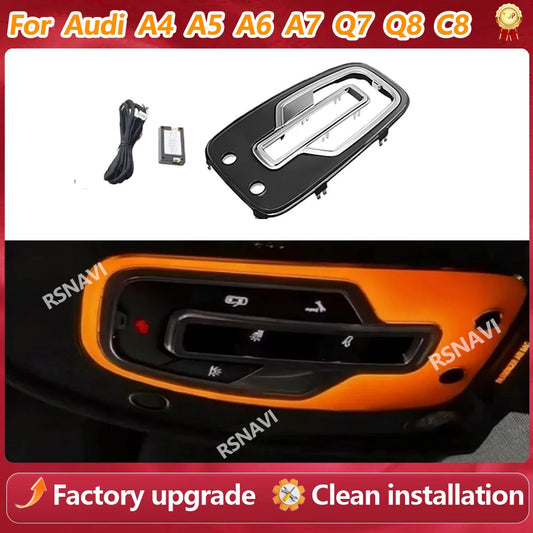 For Audi A4 A5 Q5 B9 Colors Ambient Reading A6 A7 C8 Roof