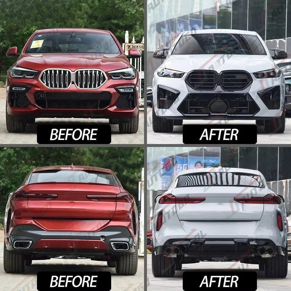 For X6 Series XDrive30i 30D 40I Stlf Factory Refit Body Kit M60I