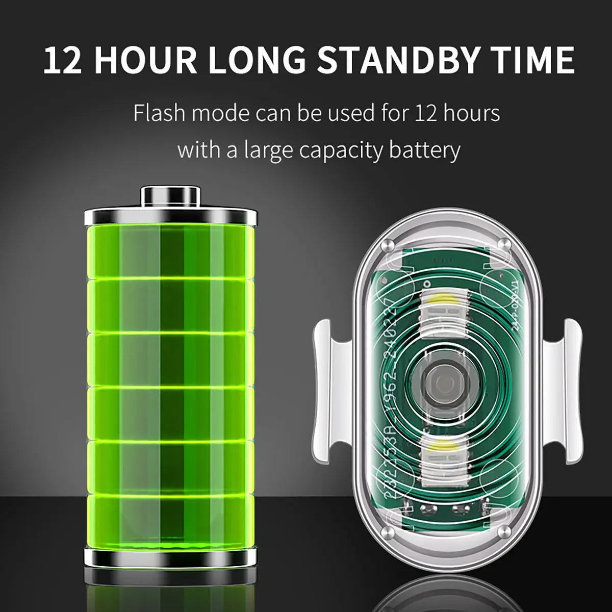 4PCS Wireless Remote Control RGB Warning Flash anti-collision