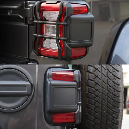 For Wrangler Jl Gladaitor Jt 2018-2023 2PCS Taillight Protection