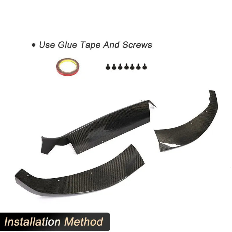 For BMW 5 Series G30 530I Front Bumper Lip Spoiler 540I Base