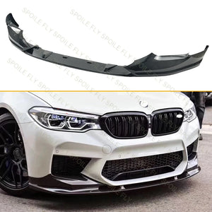 For BMW F90 M5 M5C 3X 2018 2020 Front Bumper Lip Spoiler