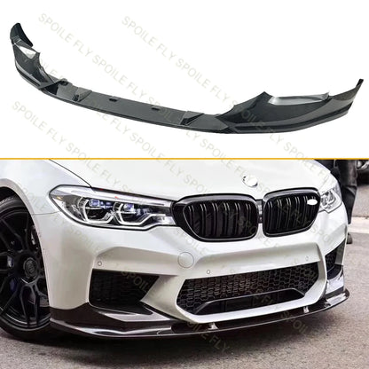 For BMW F90 M5 M5C 3X 2018 2020 Front Bumper Lip Spoiler