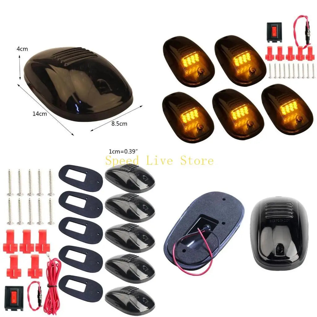 547C Cab Marker Roof Running 12LED Waterproof Warn