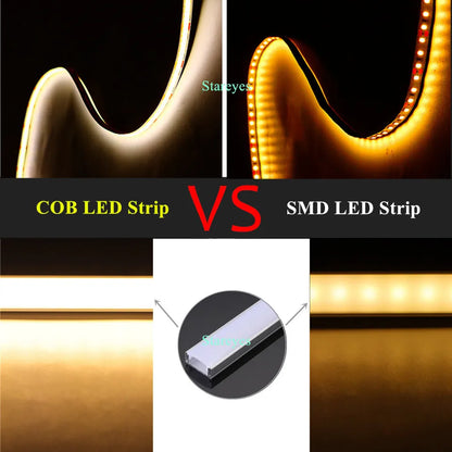 Cob Cct Strip dc12v 24V 608 M 5M 10M