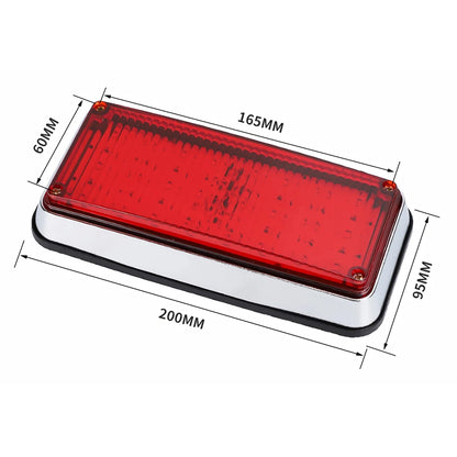 2PCS 12V 24V Ambulance Flashing Strobe Beacon Construction Truck