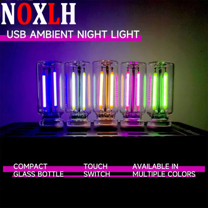 Touch Dimmable USB Night Filament Portable Lighting Plug Play