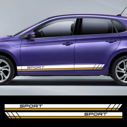 For Volkswagen VW Tiguan Golf Passat Door Side Sticker Polo id.4
