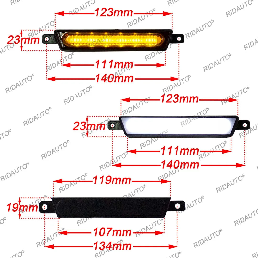 For Ranger 2023-2025+ Hmt Aftermarket Grille Pickup Truck 3PCS