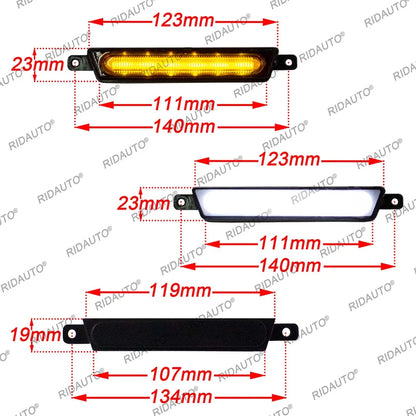 For Ranger 2023-2025+ Hmt Aftermarket Grille Pickup Truck 3PCS