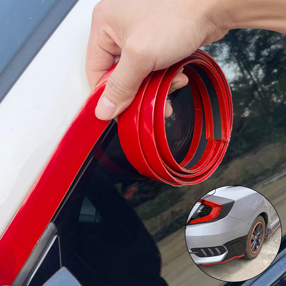 5M Pvc Body Sticker Chrome Film Door Luggage Bumper