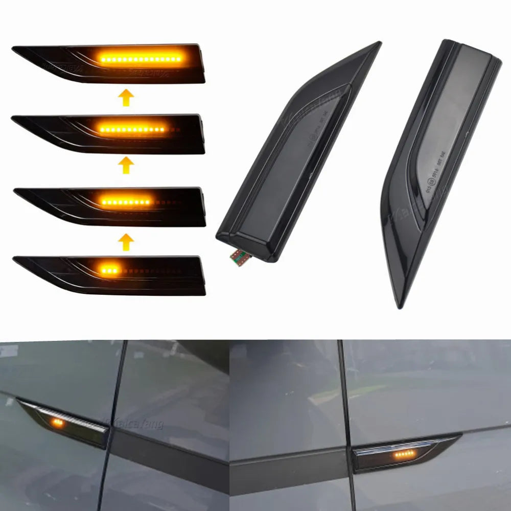 For VW Transporter T6 Multivan Caddy Dynamic Blinker Repeater
