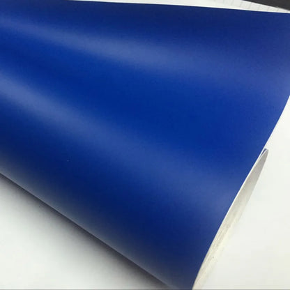 58x152cm Lot Matt Dark Blue Vinyl Sticker Wrapping Wrap