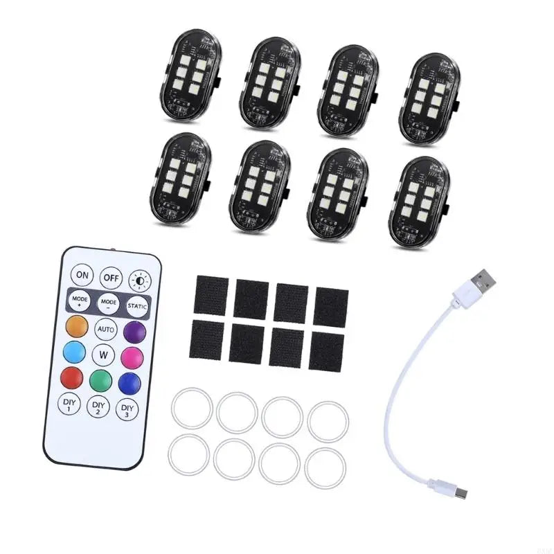 For Motorcycles Warning Remote Control Waterproof