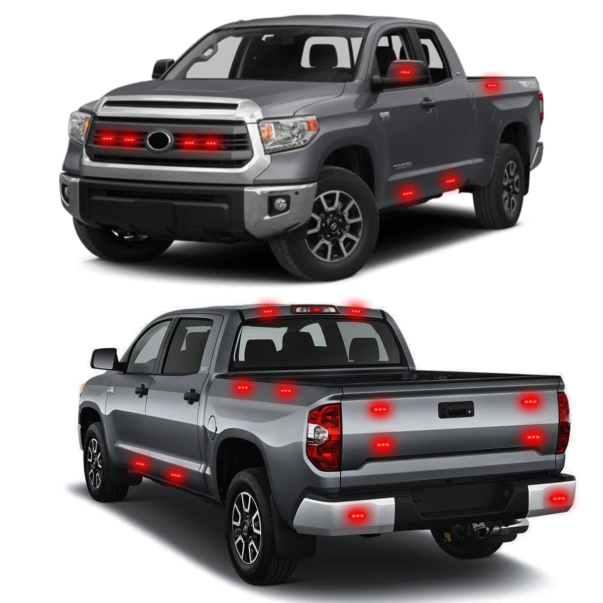 Emergency Red Warning Compact 12V Flare Cars Trucks Engineering