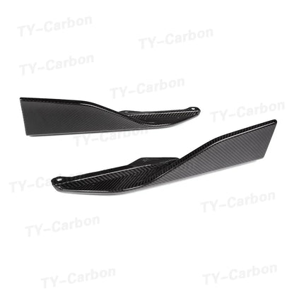 For BMW 2 Series G42 2 Real Carbon Fiber Side Skirts Splitters