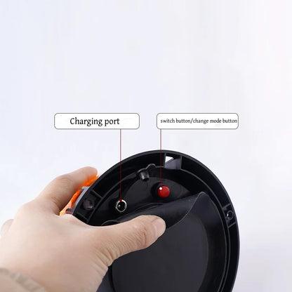 Solar Magnetic Flash Truck Roof Beacon Wireless Emergency Strobe