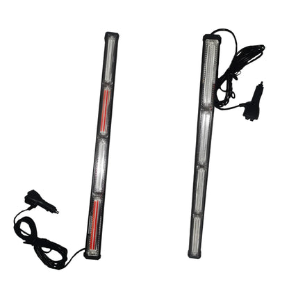 For 9-40V Flash 59CM Blue Red Color Waterproof Strobe Warning