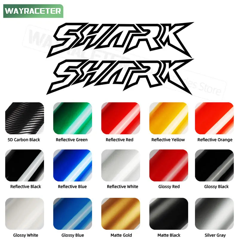 For BYD Shark 6 Pick Up Trunk Side Sticker Body Door Carbon