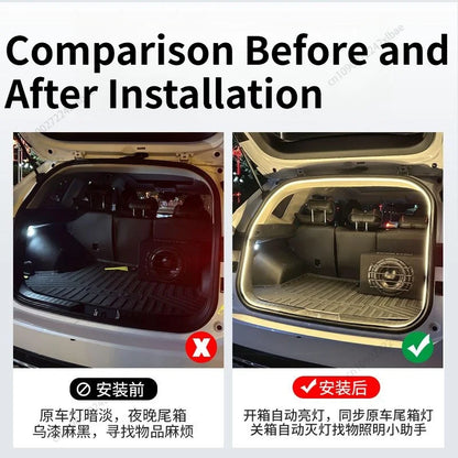 For Gac Aion V Tyrannosaurus Trunk Ambient Strip Interior
