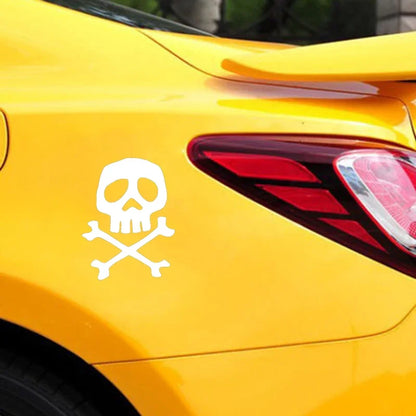 Personality Sticker Captain Harlock Space Pirate Skull Decal Kk