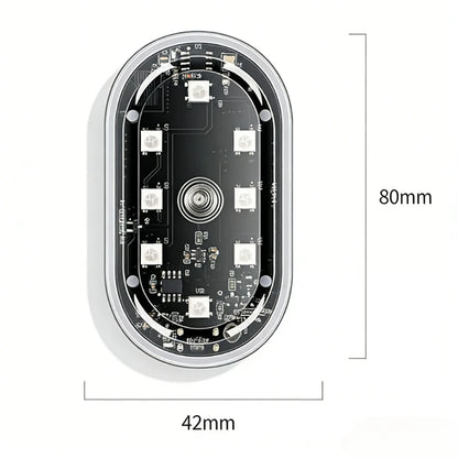 4X 8-color Flash Navigation Wireless Remote Warning Motorcycle