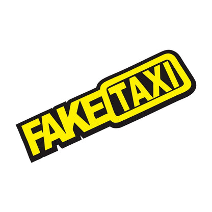 For BMW Ford Toyota VW Honda G003 20x5.6cm Funny Fake Taxi