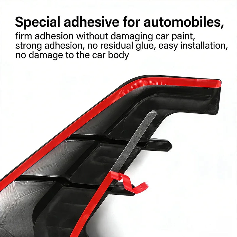 2PCS Side Wing Leaf Panel Sticker Modification Body Sports