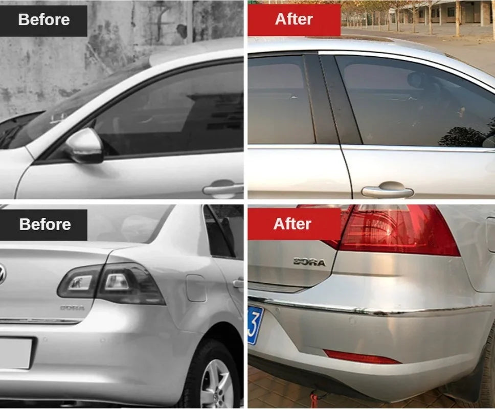 Exterior Chrome Body Strip Bumper Door Protector Electric