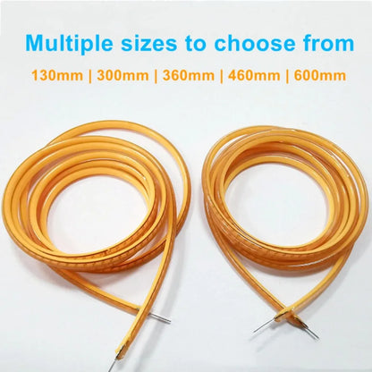12V 600 460MM Flexible Ultra Slim Filament Spiral Bulb