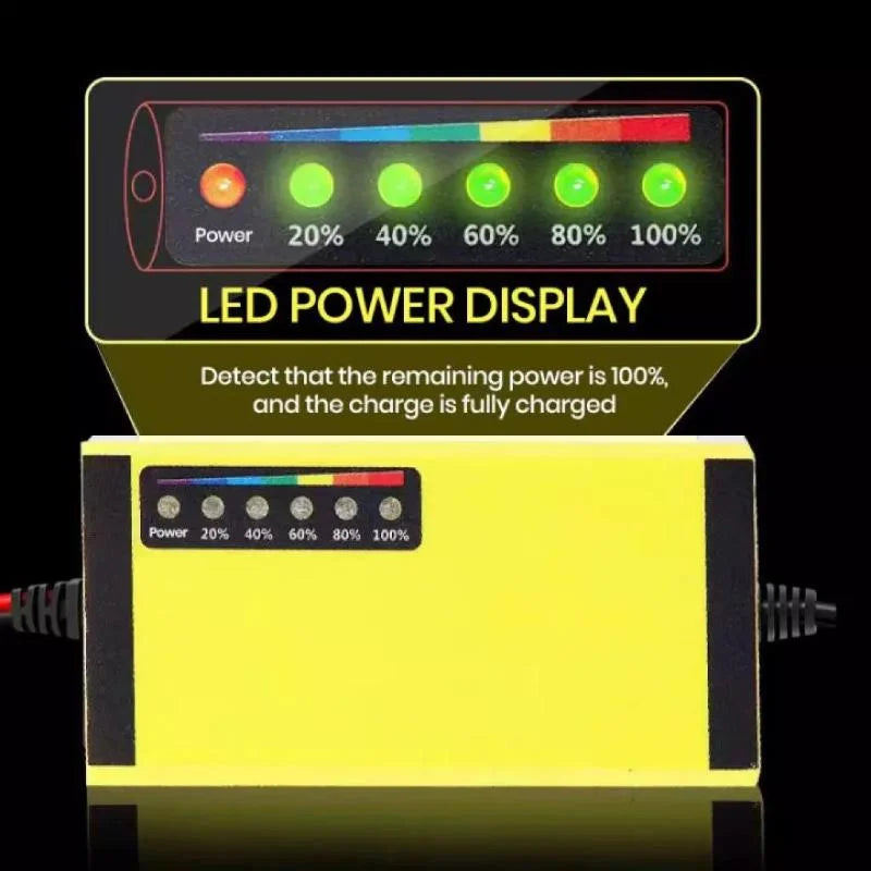 4ah-20ah 12V Battery Charger 220V Power Puls Repair Wet