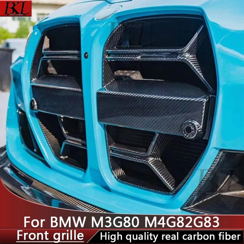 For BMW M3 G80 M4 G82 G83 Dry Carbon Fiber Grille Csl Racing