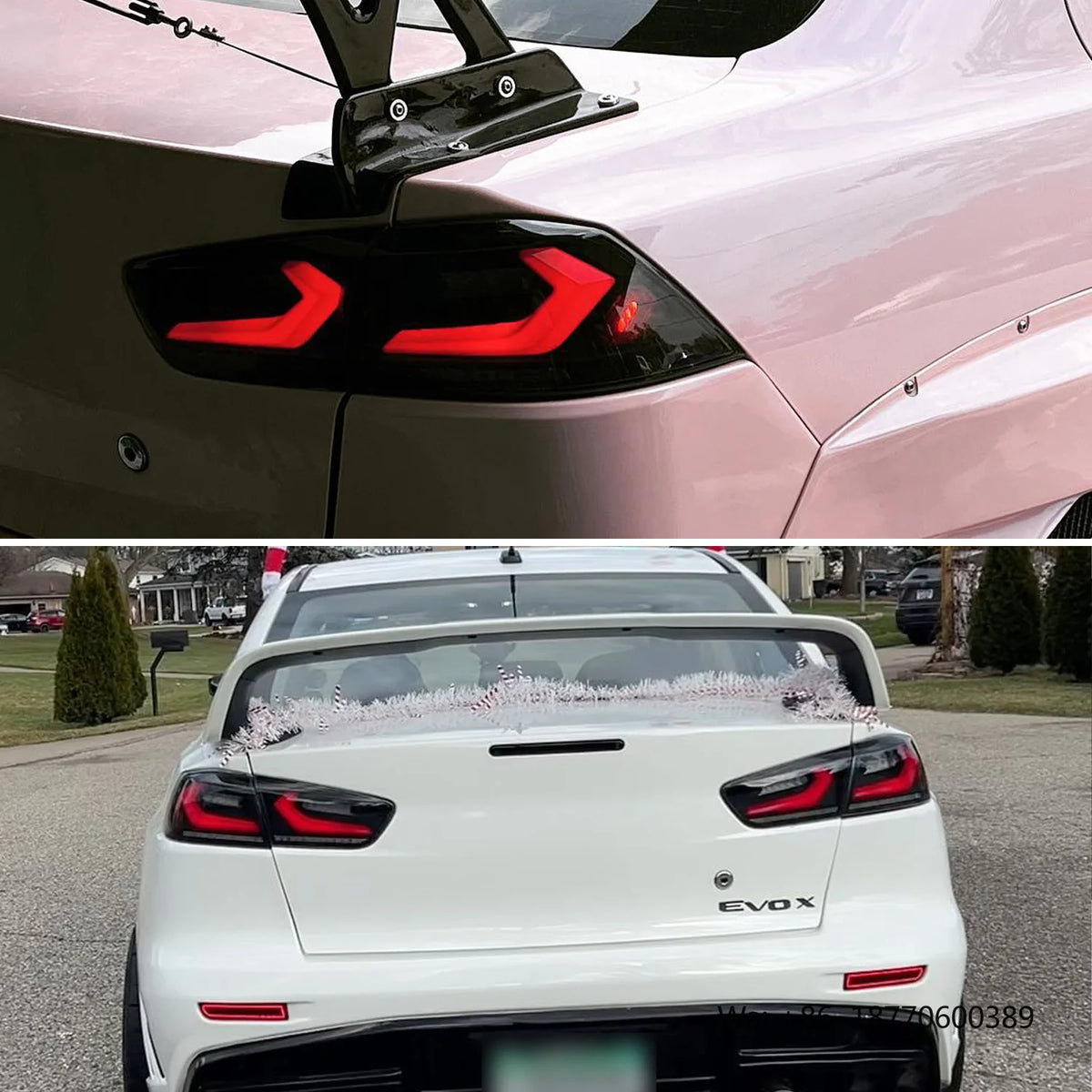 For Mitsubishi Lancer Evo X 2008-2017 Hcmotionz Tail Assembly