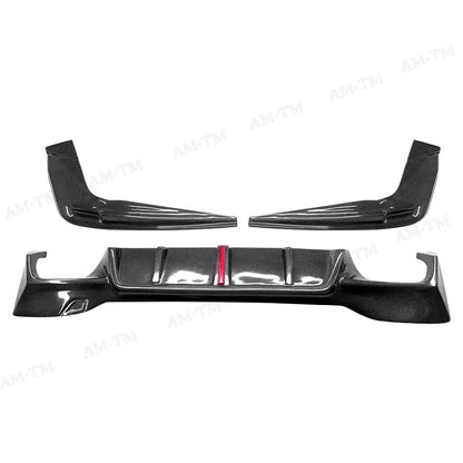 For BMW 5 Series M5 F90 G30 540I 530I Sports Carbon Fiber Rear