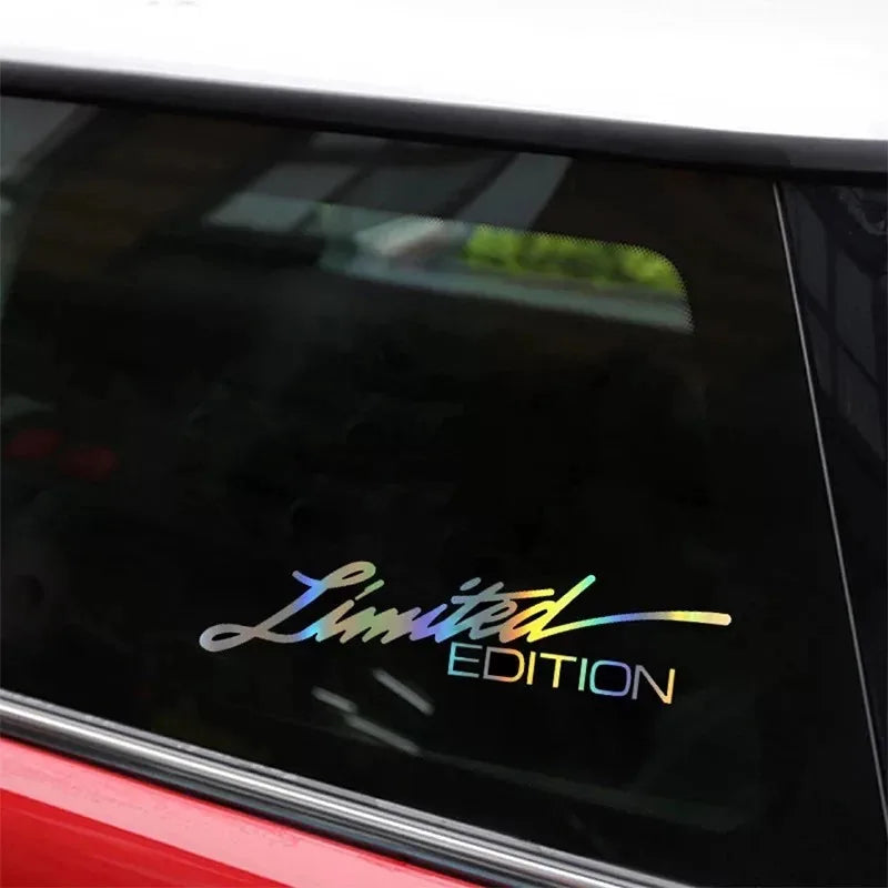 2PCS Limited Edition Creative Vinyl Sticker Window car-styling