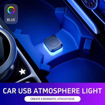 1X USB Mood Plug Play Interior Atmosphere Reading Decorations
