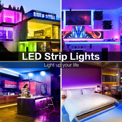For Bedroom Home Kitchen Party Room 100 130 200FT RGB Smart