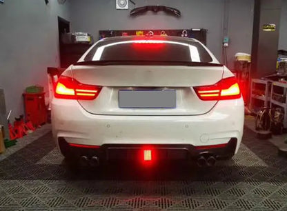 For BMW 4 Series F32 F33 Carbon Fiber Rear Diffuser Spoiler F36