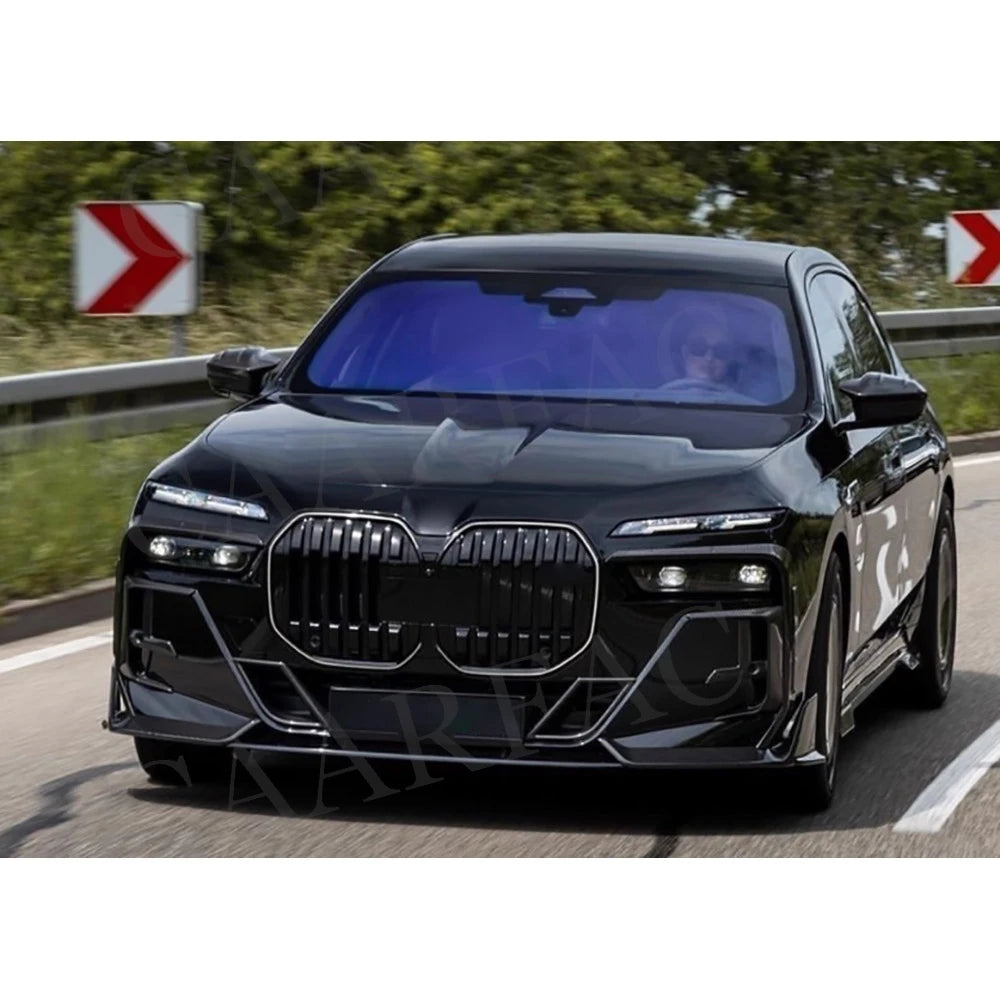 For BMW 7 Series G70 Sport Dry Carbon Fiber Bumper Air Intake