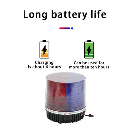 Strobe Warning Emergency Beacon Magnetic Base Wireless Remote